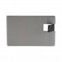 Credit Card Style USB Flash Drives - Alu Black Credit Card Drive 4GB - 32GB