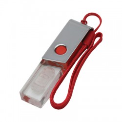 Wired & Bluetooth Headphones - 3D Crystal Swivel Flash Drive 4GB - 32GB