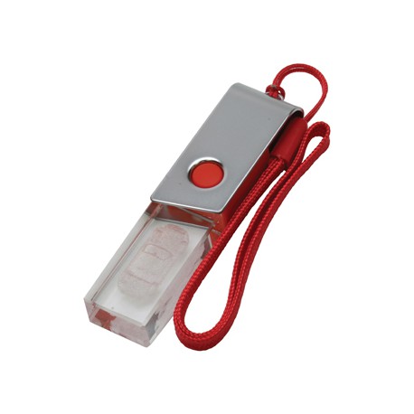 Wired & Bluetooth Headphones - 3D Crystal Swivel Flash Drive 4GB - 32GB