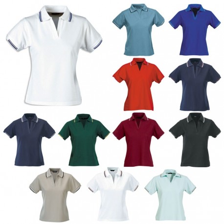 Ladies Promotional Polo Shirts - Ladies' Standard Plus Cool Dry Polo
