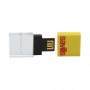 Credit Card Style USB Flash Drives - Moulded 3D Crystal Flash Drive 4GB - 32GB