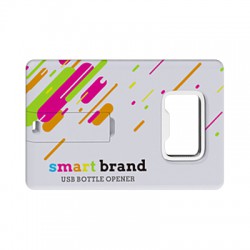 Credit Card Style USB Flash Drives - BottlO Credit Card Flash Drive 4GB - 64GB