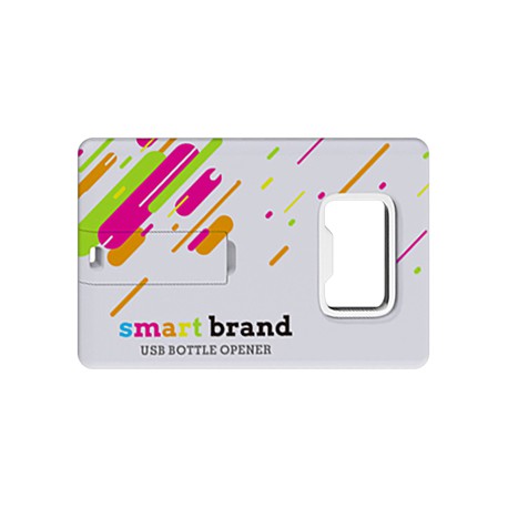 Credit Card Style USB Flash Drives - BottlO Credit Card Flash Drive 4GB - 64GB