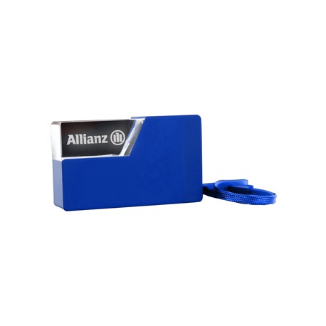 Custom Printed Lanyards - Light Up Crystal Power Bank - 2600 mAh