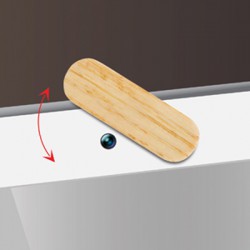 USB Accessories - WebCam Cover Swivel Wood