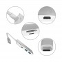 USB Hubs & Cables - Rye 5n1 Type-C Combo Hub