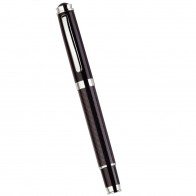 Metal Promotional Pens - Carbon Fibre Rollerball Pen