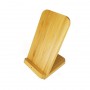 Phone & Tablet Chargers - Stirling Fast Wireless Charge Bamboo Stand