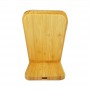 Phone & Tablet Chargers - Stirling Fast Wireless Charge Bamboo Stand