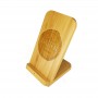 Phone & Tablet Chargers - Stirling Fast Wireless Charge Bamboo Stand