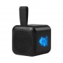 Wired & Bluetooth Headphones - Mini Cube Light-Up Speaker