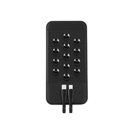 Custom Printed Lanyards - Newport Light-Up Wireless Power Bank 6000 mAh