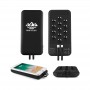 Custom Printed Lanyards - Newport Light-Up Wireless Power Bank 6000 mAh