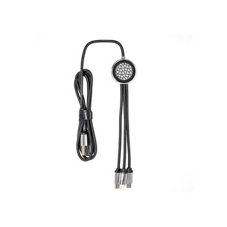USB Hubs & Cables - Trent 3n1 Light Up Cable - 120 cm