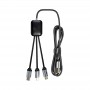 Fierra 3n1 Light Up Charge Cable - 1.0 metre