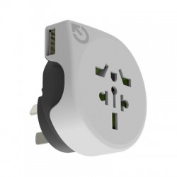 Travel Accessories - World to Australia Travel Adaptor with USB
