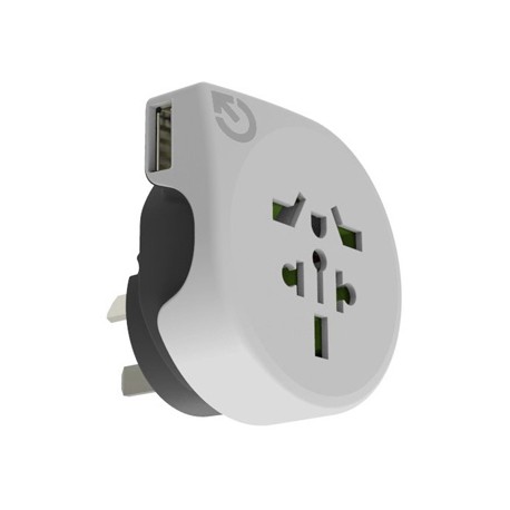 Travel Accessories - World to Australia Travel Adaptor with USB