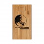 Phone & Tablet Chargers - Jaegers Bamboo Wireless Power Bank - 5000 mAh