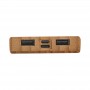 Custom Printed Lanyards - Kendal Bamboo Power Bank - 5000 mAh