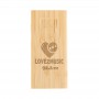 Custom Printed Lanyards - Mills Bamboo Power Bank - 10000 mAh