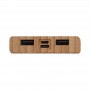 Custom Printed Lanyards - Mills Bamboo Power Bank - 10000 mAh