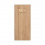 Custom Printed Lanyards - Mills Bamboo Power Bank - 10000 mAh