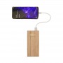 Custom Printed Lanyards - Mills Bamboo Power Bank - 10000 mAh