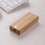 Custom Printed Lanyards - Luton Bamboo Power Bank - 10000 mAh