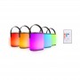 Wired & Bluetooth Headphones - Aurora Portable BT LED Speaker