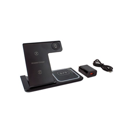 Phone & Tablet Chargers - Camden 3n1 Fast Wireless Charger with QC3.0 Adapter