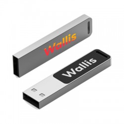 Wired & Bluetooth Headphones - Wallis LED Flash Drive 4GB - 64GB (USB2.0)