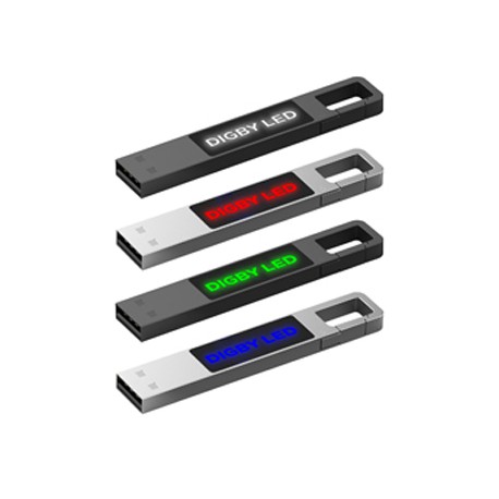 Wired & Bluetooth Headphones - Digby LED Flash Drive 4GB - 64GB (USB2.0)