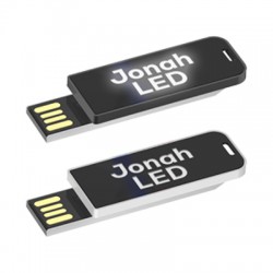Wired & Bluetooth Headphones - Jonah LED Clip Flash Drive 4GB - 64GB (USB2.0)