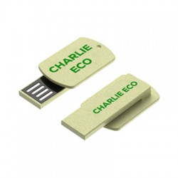 Wired & Bluetooth Headphones - Charlie Eco Clip Flash Drive 4GB - 64GB (USB 2.0)