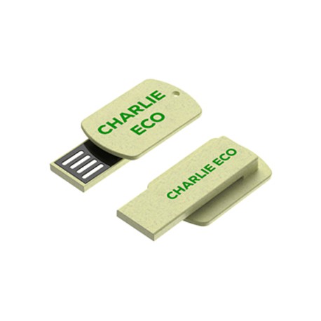 Charlie Eco Clip Flash Drive 4GB - 64GB (USB 2.0)