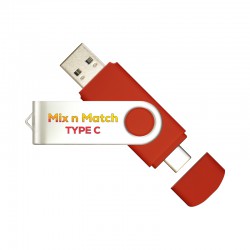 Wired & Bluetooth Headphones - Mix N Match Type-C Flash Drive 8GB - 128GB (USB2.0)