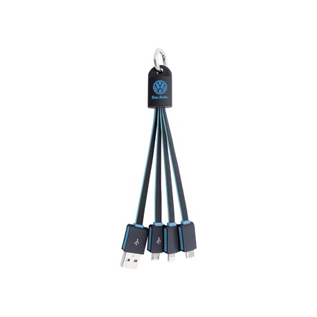 Parma 3n1 Light Up Charge Cable - 15 cm