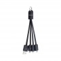 Parma 3n1 Light Up Charge Cable - 15 cm