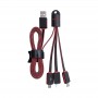 Parma 3n1 Light Up Charge Cable - 15 cm