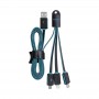 Parma 3n1 Light Up Charge Cable - 15 cm