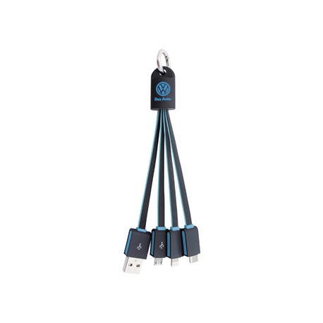 USB Hubs & Cables - Parma 3n1 Light Up Charge Cable - 100 cm