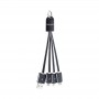 USB Hubs & Cables - Parma 3n1 Light Up Charge Cable - 100 cm