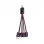USB Hubs & Cables - Parma 3n1 Light Up Charge Cable - 100 cm
