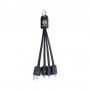 USB Hubs & Cables - Parma 3n1 Light Up Charge Cable - 100 cm