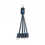 USB Hubs & Cables - Parma 3n1 Light Up Charge Cable - 100 cm