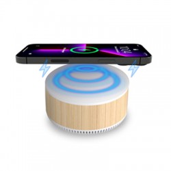 Wired & Bluetooth Headphones - Hampton 15W Wireless Charging Speaker
