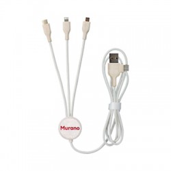Phone & Tablet Chargers - Murano Charge Cable - Bamboo