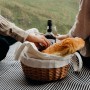 Non Woven Bags - Keepsake Wicker Tote Bag