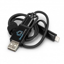Shopping Tote Bags - Braided Charging Cable