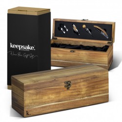 Homeware Products - Keepsake Wine Box Gift Set
